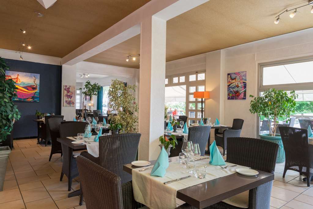 Hotel The Originals Perpignan Sud Le Grillon D'Or لو بولو المطعم الصورة